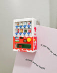 Mini Vending Machine Fridge Magnet, Retro Style