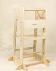 Educational Tower - Natural Wood