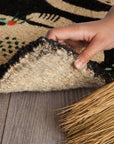 Danica Studio Meow Meow Coir Fiber Printed Doormat