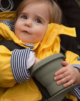 Silicone Baby Suction Snack Pot with Lid
