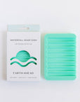 Earth Ahead - Waterfall Silicone Soap Dish - Seafoam Green