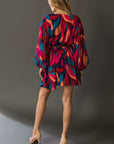 BOSTON GET AWAY WOVEN MINI DRESS