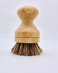 Bamboo Pot Scrubber - With replaceable head