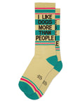 I Like Dogs More Than People Gym Crew Socks