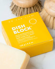 No Tox Life - DISH BLOCK® solid dish soap bar - Citrus Lemongrass - No Tox Life