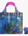 CLAUDE MONET Water Lilies Neon Recycled Bag