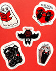 Girls Night Witch Party Sticker by Gemma Correll