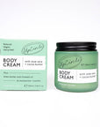 Vegan Body Cream with Aloe Vera + Cocoa Butter for Dry Skin