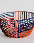 Ten Thousand Villages - Recycled Sari Wrapped Wire Basket