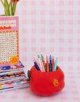 Ban.do - Ceramic Pencil Cup, Apple