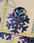 Seatree Studio - Snowflake Ornament - Recycled Ornament- NEW