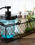 Mason Jar Lifestyle - Matte Black Soap Pump Lid Kit for Mason Jars