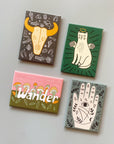 Blessed Cat Rectangle Magnet