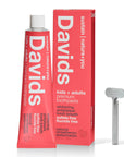 Davids kids+adults premium toothpaste/strawberry watermelon