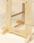 Educational Tower - Natural Wood