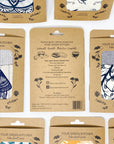 Your Green Kitchen - Bee Bowl covers PACKAGED/ Set of 2 /MED,LG