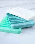 Earth Ahead - Waterfall Silicone Soap Dish - Glacial Blue