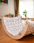 Climbing Arch Rocker with Origami Pillow | Montessori Play Set