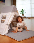 Climbing Triangle with Tent Cover, Mat, Ramp