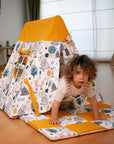 Climbing Triangle with Tent Cover, Mat, Ramp