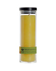 Sanctuary Glass Candle – 100% Pure Beeswax – 90 Hour Burn