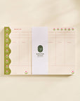 Garden Border Weekly Planner Notepad