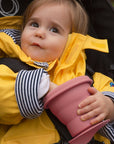 Silicone Baby Suction Snack Pot with Lid