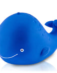 CaaOcho Natural Rubber Toys - Natural Rubber Whale Non-Toxic Bath Toy, Mold-free design