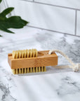 Wood Nail Brush (Plastic Free, Vegan, Unbranded, Unpackaged)