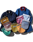 Puebco - School Tie Fabric Semicircle Pouch