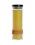 Sanctuary Glass Candle – 100% Pure Beeswax – 90 Hour Burn