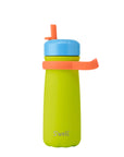 16oz Lime Sherbet Traveler with Flip Straw Lid