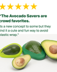 Food Huggers - Green Avocado Huggers - Set of 2
