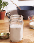 Jarware Coffee Scoop Wide Mouth Mason Jar, Stainless Steel