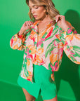 BORN TO SPARKLE WOVEN TOP