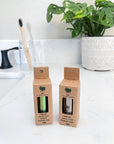 Vegan Biodegradable Charcoal Dental Floss - Stainless Steel