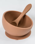 Silicone Suction Bowl and Spoon Set