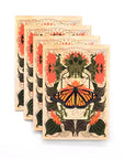 Monarch Butterfly Greeting Card with Removable Butterfly