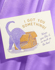 I Got You Something! - Risograph Greeting Card