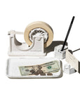 PAPER WEIGHT & PEN STAND