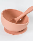 Silicone Suction Bowl and Spoon Set