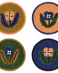Teppi Beaded Coasters Set of 4