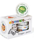 elseware unplug / eco-kids - Finger Paint - Long Lasting, Shelf Stable, Non-Toxic