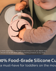 Blush Collapsible Snack Cup