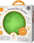 CaaOcho Natural Rubber Toys - Natural Rubber 3" Sensory Ball Meadow, Eco-Friendly
