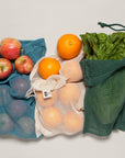 Le Marche Pine Mesh Produce Bags Set of 3