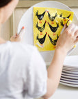 Chicken Scratch Swedish Dishcloth
