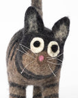 The Winding Road - Toys - Cat - Black and Gray Striped