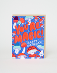 Birthday Magic Mushrooms Letterpress Greeting Card by Hello!Lucky