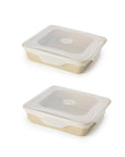 W&P - Reusable Silicone Stretch Brownie Baking Lids - Set of 2